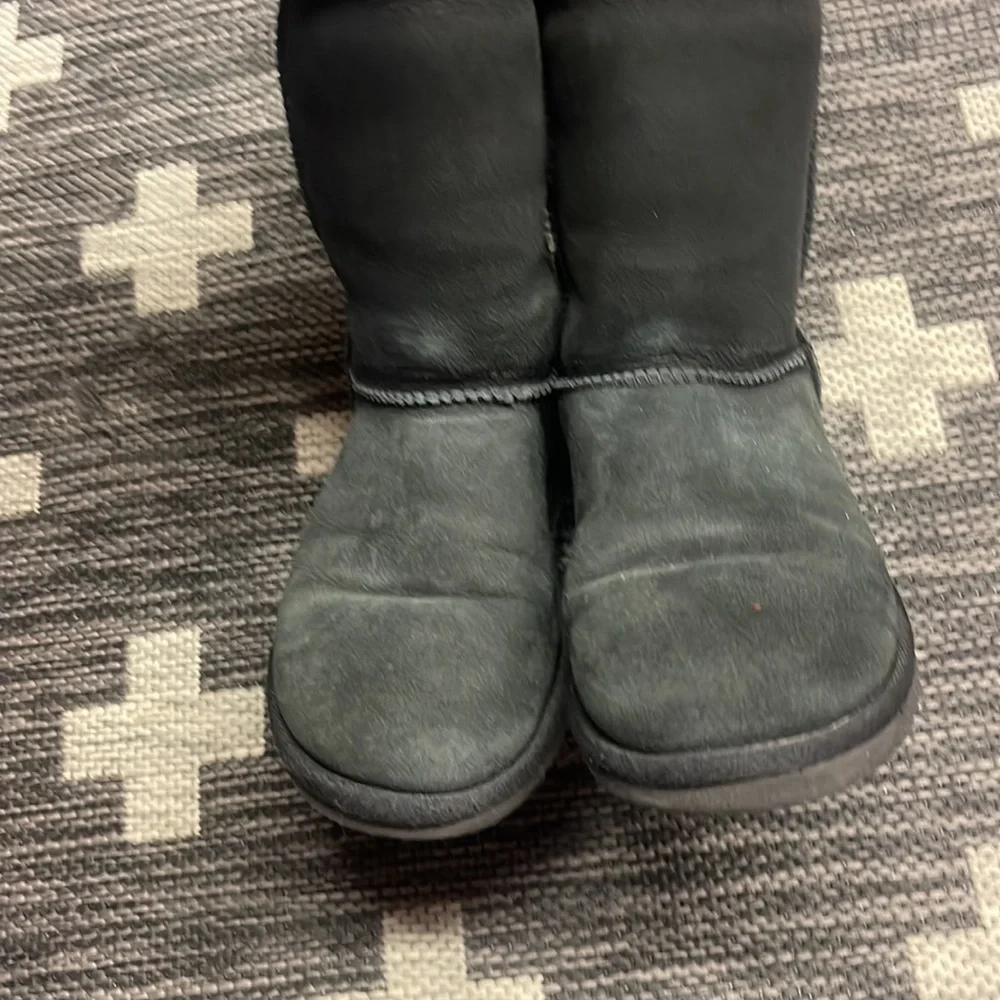 Ugg Black Boots Size 6 - Picture 5 of 6
